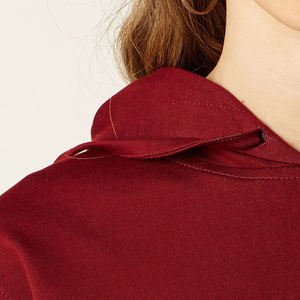 เสื้อครอปมีฮู้ดพิมพ์ลายสำหรับผู้หญิงผ้าแคนวาสสำหรับฤดูหนาวผ้าคอตตอน100% ระบายอากาศไม่เป็นขนแห้งเร็วเป็นมิตรกับสิ่งแวดล้อม - Product Image 6