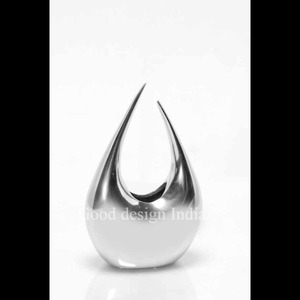 แจกันโลหะสแตนเลสทันสมัยหรูหรามีเอกลักษณ์ตกแต่งบ้านแจกันโต๊ะทันสมัยแจกันตะวันตกสไตล์เรียบง่ายแจกันดอกไม้เหล็กชายฝั่ง - Product Image 3