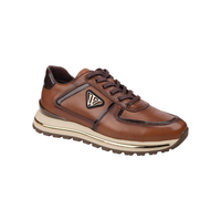 Baskets décontractées en cuir pour hommes M131 avec logo triangulaire en V, lacets plats, semelle EVA, talon bas, à lacets, antidérapantes pour l'hiver, vente en gros, export
