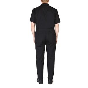 Overol de Trabajo de Manga Corta para Hombre, de Poliéster, Alta Visibilidad, Transpirable, Personalizable, Ropa de Trabajo Protectora para Mecánicos, Color Negro, Precio Bajo - Product Image 3