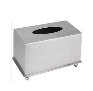 Boîte à mouchoirs en acier inoxydable au design unique - Product Image 4