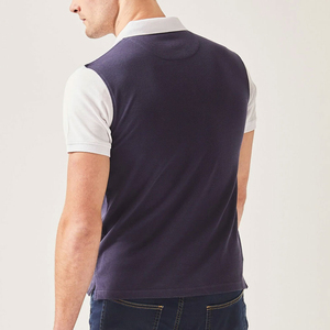 เสื้อโปโลผู้ชายใส่ในยิมเสื้อโปโลลายว่างเปล่าดีไซน์แบบมีเอกลักษณ์ - Product Image 2