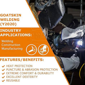 Nouveaux Gants de Soudure TIG Professionnels 2025 pour Adultes – Meilleures Ventes en Gros, en Cuir Durable et Respirant, Gants de Sécurité - Product Image 6