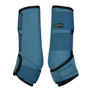 Bottes de brossage en néoprène pour chevaux Bottes de protection des jambes Sécurité Cheval Wraps Respirant Equitation Equine Équipement vétérinaire - Product Image 1