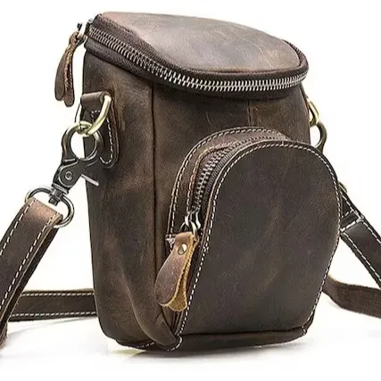 Original Leather Fanny Pack Customize Fancy Money Bag Waist bag/Travelling Money Pouch