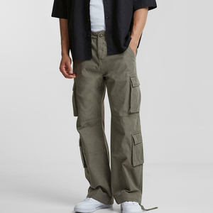 Pantalon Cargo sur mesure pour hommes offre spéciale tenue décontractée anti-rides respirant dernier style pantalon Cargo confortable pour adultes - Product Image 5