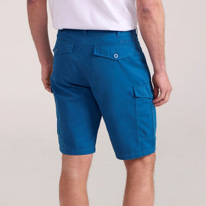 Pantalones Cortos de Algodón para Hombre, Ajuste Regular, Color Sólido, Alta Calidad, Precio al por Mayor, Cierre de Botón Duradero - Product Image 2