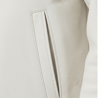 Veste en cuir de mouton pour homme, fournisseur en gros OEM personnalisé, vêtements d'extérieur de haute qualité, réversibles, écologiques, imperméables et durables