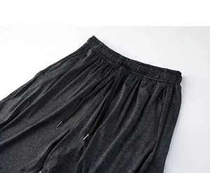 Ensemble T-shirt et Short Décontracté Homme Personnalisable en Gros, Respirant, Uni, Épais, Doux, 100% Coton, Écologique, Séchage Rapide - Product Image 4