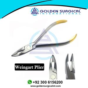 Pince Weingart dentaire en acier inoxydable, pince orthodontique avec pointe de pince Weingart, forceps de pliage d'arc dentaire, outil de laboratoire dentaire - Product Image 3