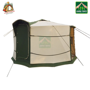 เต็นท์ Yurt House หรูสำหรับกลางแจ้ง4ฤดูกาล,เต็นท์ Yurt มองโกเลียกันลมเต็นท์แกลมปิ้งบ้านไม้กรอบ Yurt หรูสำหรับบ้านมองโกเลีย - Product Image 2