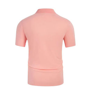 Polo personalizado con logotipo estampado bordado, camiseta de hombre de poliéster y algodón liso, Polo OEM, superventas, diseño personalizado, servicio OEM - Product Image 3