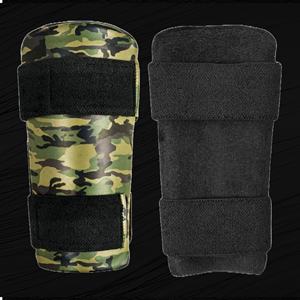 Protège-coudes en cuir PU de qualité supérieure avec protection en plastique solide Coussinets de frappe de cricket confortables pour le sport - Product Image 6