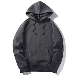 2025 dernière fermeture éclair personnalisée pour hommes 100% coton polaire à capuche surdimensionné pull sweat uni à capuche conception - Product Image 4