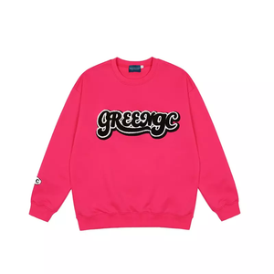 เสื้อสเวตเชิ้ตคอกลมสีครีม พิมพ์ลายถุงเงิน ผู้หญิง สไตล์ลำลอง ฤดูใบไม้ร่วง ผ้าถัก คอตตอน แขนยาว ดีไซน์โลโก้ด้านหน้า - Product Image 5