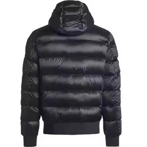 Veste pour homme de haute qualité, automne/hiver, logo personnalisé, fermeture éclair extérieure, imperméable, col montant, en vente, Parajumperss - Product Image 6