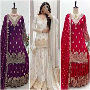 Designer Lehenga Choli Avec Broderie Séquence Travail Dupatta Pour Femmes, Mariage Lehenga, Réception Porter Lehenga, Fonction - Product Image 1