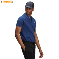 SAMAVIA Chemise à manches longues pour homme en bambou imprimé, tissu jersey écologique, logo personnalisé, respirant, séchage rapide, décontracté, coupe classique