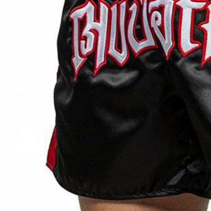 Los pantalones cortos de Muay Thai Premium para hombre más vendidos, diseño personalizado, transpirable, secado rápido, poliéster/algodón, ropa de artes marciales de talla grande - Product Image 6