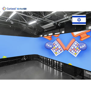 Canbest Fl P2 2Mm 13760X1600Mm 45.14Ftx5.24Ft Fondo de estudio curvo cóncavo Pantalla LED Pared de video en Israel - Product Image 1