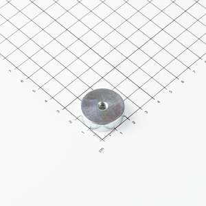 Gripper piatto in neodimio Ø25x7mm con recessione conica - Product Image 1