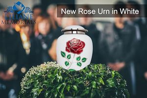 Mosaico de tamaño adulto grande hecho a mano, urna de cremación de vidrio de aluminio, azulejos individuales aplicados a mano para funerales, suministros funerarios - Product Image 6