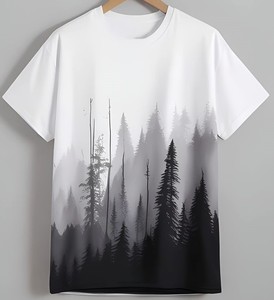 T-shirt de haute qualité 100% coton couleur personnalisée pour hommes coupe régulière t-shirt Stock en vrac vêtements t-shirt - Product Image 3