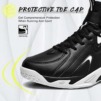 Chaussures de sport personnalisées de haute qualité pour hommes, durables, légères, respirantes, pour le basketball, à tige haute, pour terrain synthétique, été, printemps, décontractées