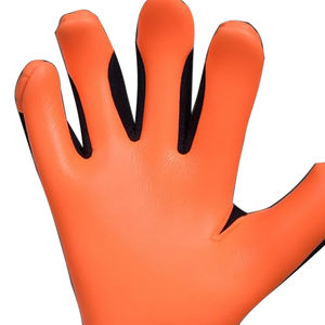 Gants de gardien de but en cuir respirant pour adultes de qualité professionnelle Protection des doigts antidérapante couleur unie pour les sports NISHAN SPORTS - Product Image 4