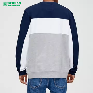 Nouveau sweat-shirt d'hiver pour homme de qualité supérieure, col rond, avec impression de logo personnalisé, respirant, séchage rapide, pull-over, vente en gros - Product Image 6