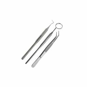 ชุดตรวจทางทันตกรรมแบบมืออาชีพ10ชิ้นเครื่องมือผ่าตัดทนทานป้องกันการเกิดสนิมแบบแมนนวลแหล่งพลังงาน Medzora - Product Image 5