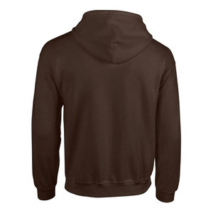 Sudadera con Capucha de Forro Polar de Algodón para Hombre, con Cierre y Logotipo Personalizado, de Alta Calidad, Ecológica, Estilo Urbano, Venta al Por Mayor - Product Image 3