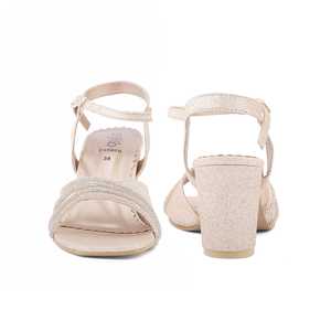 Sandalias De Tacón Fantasía Peach Modelo FN5900 - Product Image 2