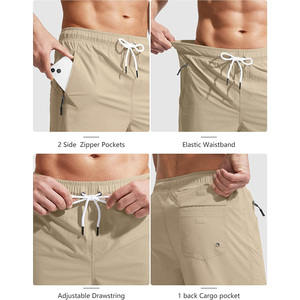 Short de bain d'été pour hommes Design personnalisé Tissu respirant à séchage rapide Dentelle OEM Apparel Logo Branding Options de marque privée - Product Image 3