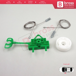 Juego de Reparación de Elevalunas Eléctrico BWR391, Puerta Delantera Izquierda para Linea 323 110 2007-2018 51892561 - Product Image 3