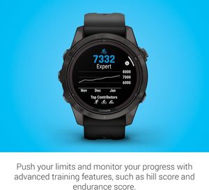 Fenix 7S Pro zaffiro solare Multisport GPS Smartwatch torcia elettrica integrata ricarica solare nanna IP67 impermeabile e-mail - Product Image 6