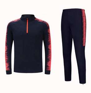 Uniforme de football à manches longues 100% Polyester de qualité supérieure, uniformes de football avec Logo sur mesure - Product Image 2