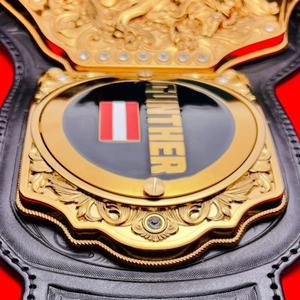 Ceinture de champion personnalisée, plaques métalliques durables de haute qualité, légères, compétitions de lutte, gravure personnalisée, taille personnalisée - Product Image 2