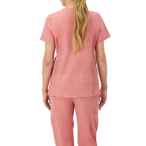 Nouvelle Arrivée - Ensembles de Blouses Médicales Personnalisables de Haute Qualité pour Femmes - Uniformes d'Hôpital en Coton Fabriqués en Usine - Séchage Rapide et Respirants - Product Image 3