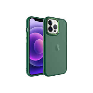 Coque de protection antichoc Netzy Premium finition mate pour iPhone 13 Pro 14 Plus XR, coque arrière rigide en PC dépoli - Product Image 1