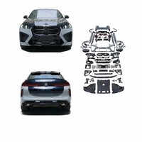 Kit carrosserie X6M F96 pour BMW X6 2019-2022, calandre, pare-chocs avant, phares, année 2025