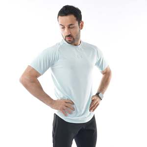 Camiseta Holgada con Logotipo Bordado de Arcoíris en Mezcla Suave de Algodón y Bambú - Product Image 1