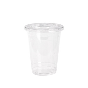 Gobelets en plastique PET personnalisés de haute qualité pour boissons froides, aliments et desserts, capacités de 300ml 355ml 380ml et 700ml avec couvercle - Product Image 4