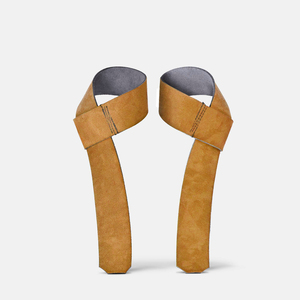 สายรัดหนังสำหรับออกกำลังกายที่เหมาะกับชายและหญิงสายรัดยกน้ำหนักแบบปรับแต่งได้2025สบายทนทาน - Product Image 1