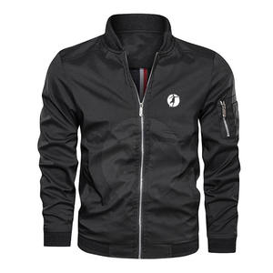 Chaqueta bomber de invierno personalizada para hombre al por mayor con cuello levantado, nuevo diseño de calle, diseña tu propia chaqueta - Product Image 1