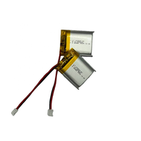 Batterie Liquide LiCoO2 LithoTop à Charge Rapide 5C 102530 3.7V 650mAh 500 Cycles à Décharge Profonde -20~60°C