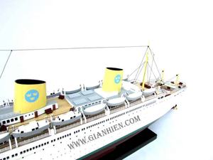 Gia Nhien Fabricant Design Personnalisé Bas quantité minimale de commande GRIPSHOLM MODÈLE DE BATEAU EN BOIS MODÈLE DE BATEAU DE HAUTE QUALITÉ en bois artisanat MODÈLE DE BATEAU - Product Image 6