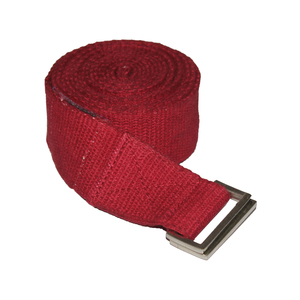 Sangle de yoga en coton longue et réglable de qualité supérieure, idéale pour l'entraînement de flexibilité, les séances à domicile et la pratique professionnelle du yoga - Product Image 3