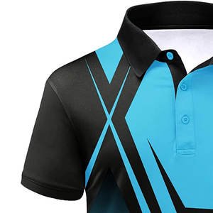 Camiseta Polo Sublimada con Estampado Completo para Hombre, Logotipo Personalizado, Tacto Suave, Secado Rápido, Rendimiento Deportivo, OEM ODM - Product Image 5