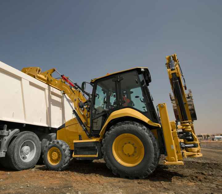 Fairly Used CAT Backhoe Loader 4x4 Excavator Digger Cheap Used Loaders for Sale
